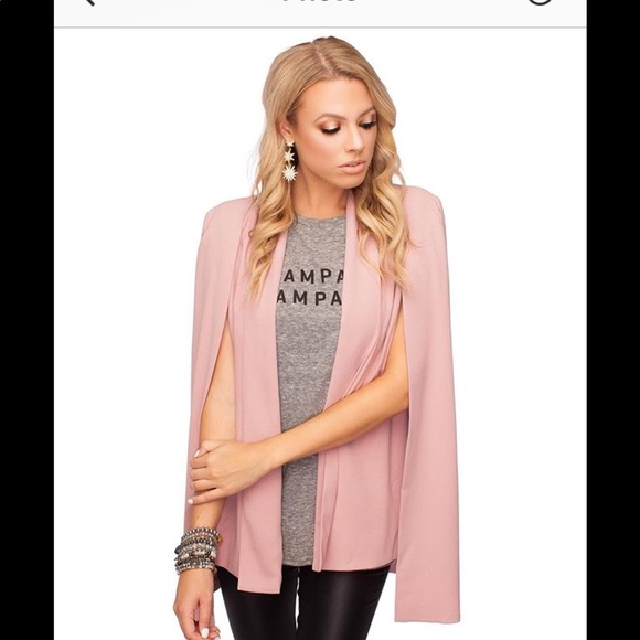 Buddy Love Jackets & Blazers - BLUSH SHOULDER BLAZER! NWT😍